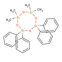 1693-47-6 2,2,4,4-tetramethyl-6,6,8,8-tetraphenyl-1,3,5,7,2,4,6,8-tetraoxatetrasilocane chemical structure