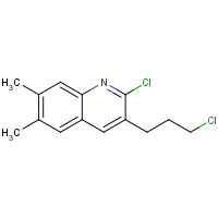 948294-60-8 2-chloro-3-(3-chloropropyl)-6,7-dimethylquinoline chemical structure