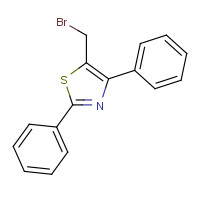 876316-44-8 5-(bromomethyl)-2,4-diphenyl-1,3-thiazole chemical structure