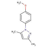 218632-21-4 1-(4-methoxyphenyl)-3,5-dimethylpyrazole chemical structure