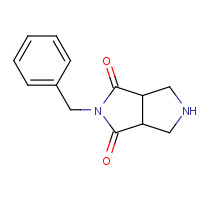 86732-32-3 5-benzyl-2,3,3a,6a-tetrahydro-1H-pyrrolo[3,4-c]pyrrole-4,6-dione chemical structure