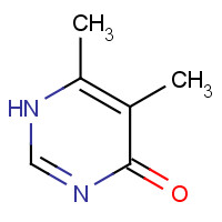 34916-78-4 5,6-dimethyl-1H-pyrimidin-4-one chemical structure