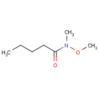 129118-11-2 N-methoxy-N-methylpentanamide chemical structure
