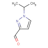 1226694-29-6 1-propan-2-ylpyrazole-3-carbaldehyde chemical structure