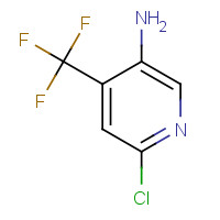 1211590-44-1 6-chloro-4-(trifluoromethyl)pyridin-3-amine chemical structure