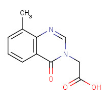 875164-01-5 2-(8-methyl-4-oxoquinazolin-3-yl)acetic acid chemical structure