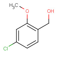 55685-75-1 (4-chloro-2-methoxyphenyl)methanol chemical structure