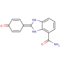 188106-83-4 2-(4-oxocyclohexa-2,5-dien-1-ylidene)-1,3-dihydrobenzimidazole-4-carboxamide chemical structure