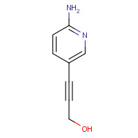 329794-06-1 3-(6-aminopyridin-3-yl)prop-2-yn-1-ol chemical structure