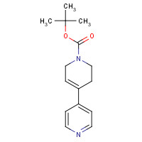 1000211-91-5 tert-butyl 4-pyridin-4-yl-3,6-dihydro-2H-pyridine-1-carboxylate chemical structure