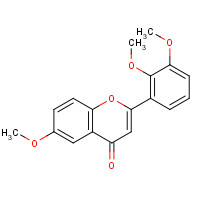 79786-41-7 2-(2,3-dimethoxyphenyl)-6-methoxychromen-4-one chemical structure