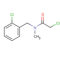 1034708-84-3 2-chloro-N-[(2-chlorophenyl)methyl]-N-methylacetamide chemical structure