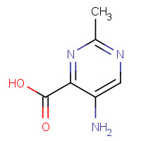 501662-73-3 5-amino-2-methylpyrimidine-4-carboxylic acid chemical structure