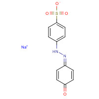2623-36-1 sodium;4-[2-(4-oxocyclohexa-2,5-dien-1-ylidene)hydrazinyl]benzenesulfonate chemical structure