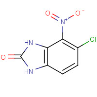 880087-29-6 5-chloro-4-nitro-1,3-dihydrobenzimidazol-2-one chemical structure