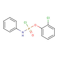 69320-80-5 N-[chloro-(2-chlorophenoxy)phosphoryl]aniline chemical structure