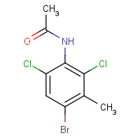 68399-95-1 N-(4-bromo-2,6-dichloro-3-methylphenyl)acetamide chemical structure
