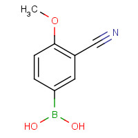 911210-48-5 (3-cyano-4-methoxyphenyl)boronic acid chemical structure