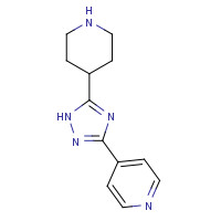 893755-61-8 4-(5-piperidin-4-yl-1H-1,2,4-triazol-3-yl)pyridine chemical structure