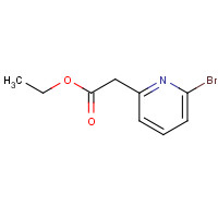 955369-63-8 ethyl 2-(6-bromopyridin-2-yl)acetate chemical structure