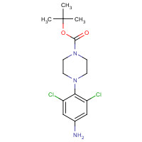 351325-24-1 tert-butyl 4-(4-amino-2,6-dichlorophenyl)piperazine-1-carboxylate chemical structure