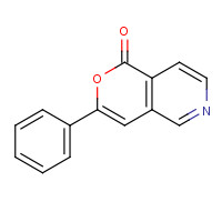 118160-04-6 3-phenylpyrano[4,3-c]pyridin-1-one chemical structure