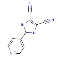 51294-32-7 2-pyridin-4-yl-1H-imidazole-4,5-dicarbonitrile chemical structure