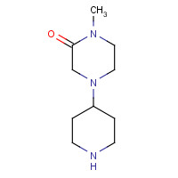 864292-98-8 1-methyl-4-piperidin-4-ylpiperazin-2-one chemical structure
