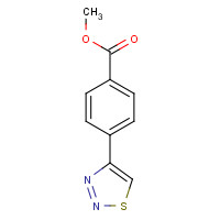 254749-08-1 methyl 4-(thiadiazol-4-yl)benzoate chemical structure