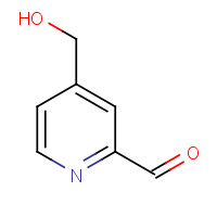 212914-74-4 4-(hydroxymethyl)pyridine-2-carbaldehyde chemical structure