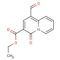 337909-10-1 ethyl 1-formyl-4-oxoquinolizine-3-carboxylate chemical structure