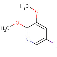 1138444-04-8 5-iodo-2,3-dimethoxypyridine chemical structure