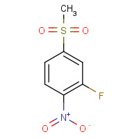 1166756-97-3 2-fluoro-4-methylsulfonyl-1-nitrobenzene chemical structure