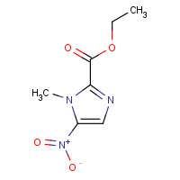 1564-49-4 ethyl 1-methyl-5-nitroimidazole-2-carboxylate chemical structure