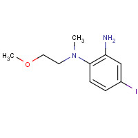 1202767-03-0 4-iodo-1-N-(2-methoxyethyl)-1-N-methylbenzene-1,2-diamine chemical structure