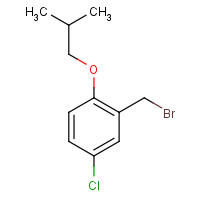 1035201-85-4 2-(bromomethyl)-4-chloro-1-(2-methylpropoxy)benzene chemical structure