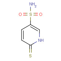 10298-20-1 6-sulfanylidene-1H-pyridine-3-sulfonamide chemical structure