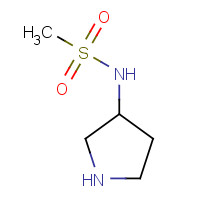 178105-25-4 N-pyrrolidin-3-ylmethanesulfonamide chemical structure