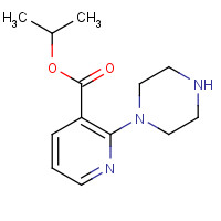 1315559-93-3 propan-2-yl 2-piperazin-1-ylpyridine-3-carboxylate chemical structure