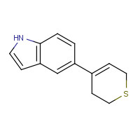 885273-29-0 5-(3,6-dihydro-2H-thiopyran-4-yl)-1H-indole chemical structure