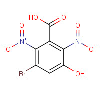 67973-20-0 3-bromo-5-hydroxy-2,6-dinitrobenzoic acid chemical structure