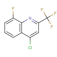 401567-85-9 4-chloro-8-fluoro-2-(trifluoromethyl)quinoline chemical structure