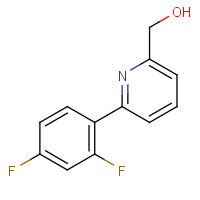 887981-41-1 [6-(2,4-difluorophenyl)pyridin-2-yl]methanol chemical structure