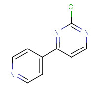 208936-45-2 2-chloro-4-pyridin-4-ylpyrimidine chemical structure