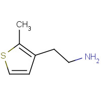 912769-60-9 2-(2-methylthiophen-3-yl)ethanamine chemical structure