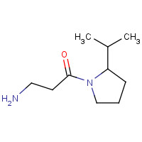 1244060-12-5 3-amino-1-(2-propan-2-ylpyrrolidin-1-yl)propan-1-one chemical structure