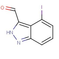 885518-72-9 4-iodo-2H-indazole-3-carbaldehyde chemical structure