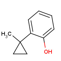 433684-77-6 2-(1-methylcyclopropyl)phenol chemical structure