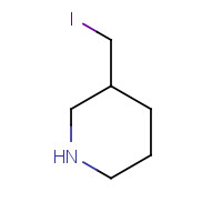 1260856-53-8 3-(iodomethyl)piperidine chemical structure