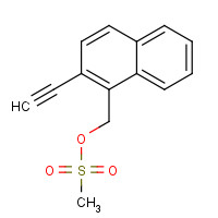 1539311-18-6 (2-ethynylnaphthalen-1-yl)methyl methanesulfonate chemical structure